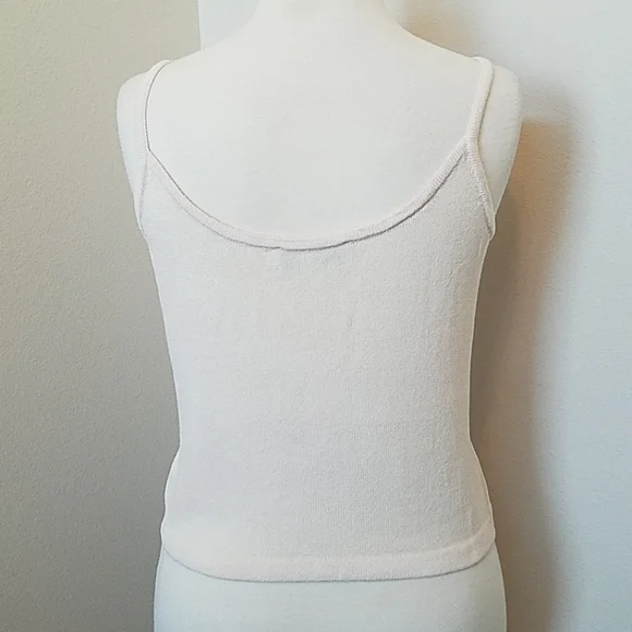 Vintage St. John Evening Pale Pink Knit Tank Top - Picture 4 of 8